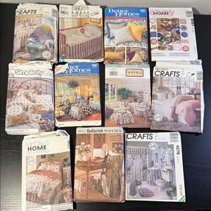Vintage Home Decor Sewing Patterns